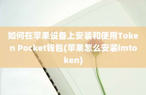 如何在苹果设备上安装和使用Token Pocket钱包(苹果怎么安装imtoken)