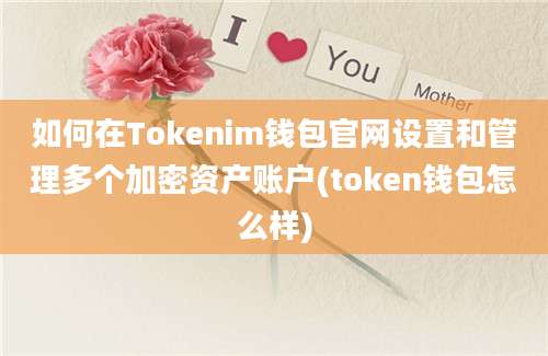 如何在Tokenim钱包官网设置和管理多个加密资产账户(token钱包怎么样)