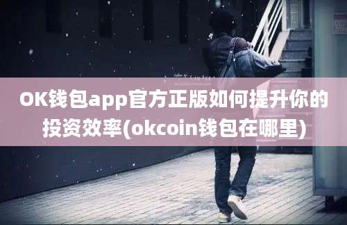 OK钱包app官方正版如何提升你的投资效率(okcoin钱包在哪里)