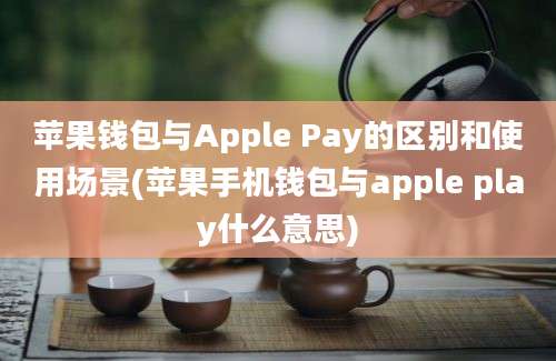 苹果钱包与Apple Pay的区别和使用场景(苹果手机钱包与apple play什么意思)