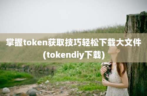 掌握token获取技巧轻松下载大文件(tokendiy下载)