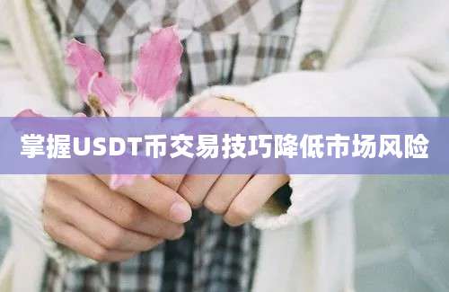 掌握USDT币交易技巧降低市场风险