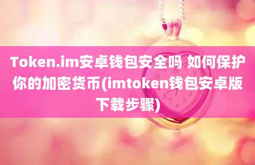 Token.im安卓钱包安全吗 如何保护你的加密货币(imtoken钱包安卓版下载步骤)