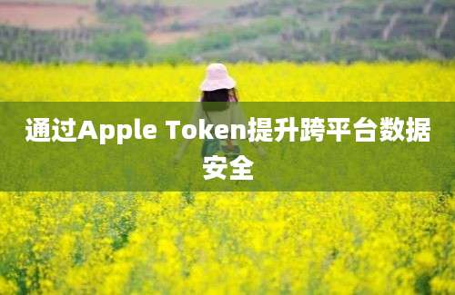 通过Apple Token提升跨平台数据安全