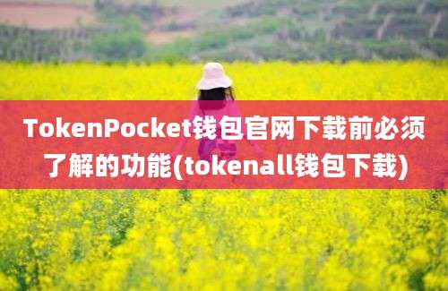 TokenPocket钱包官网下载前必须了解的功能(tokenall钱包下载)