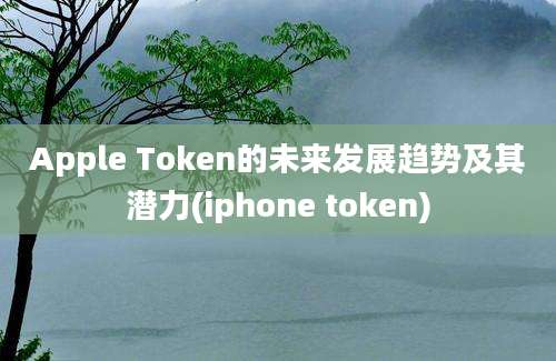 Apple Token的未来发展趋势及其潜力(iphone token)