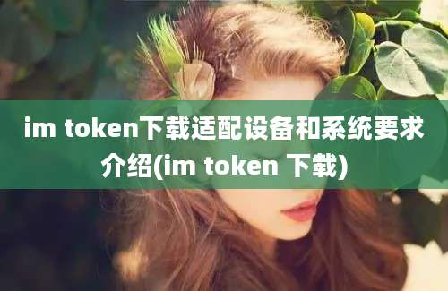 im token下载适配设备和系统要求介绍(im token 下载)