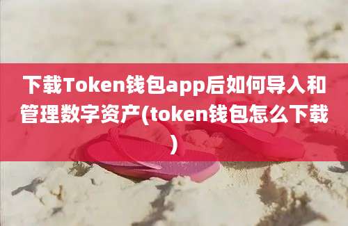 下载Token钱包app后如何导入和管理数字资产(token钱包怎么下载)