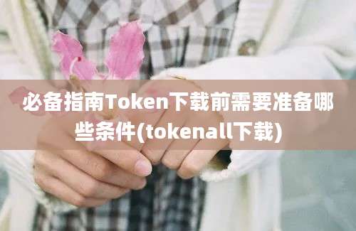 必备指南Token下载前需要准备哪些条件(tokenall下载)