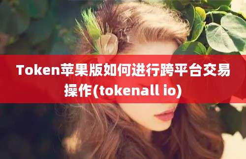 Token苹果版如何进行跨平台交易操作(tokenall io)