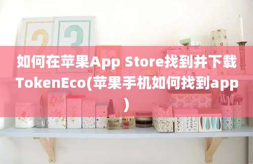 如何在苹果App Store找到并下载TokenEco(苹果手机如何找到app)