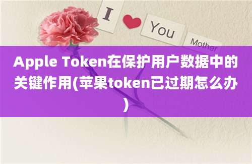 Apple Token在保护用户数据中的关键作用(苹果token已过期怎么办)