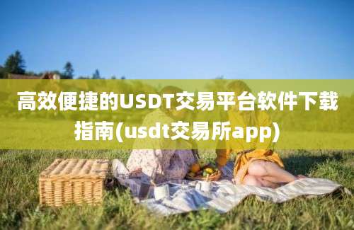 高效便捷的USDT交易平台软件下载指南(usdt交易所app)