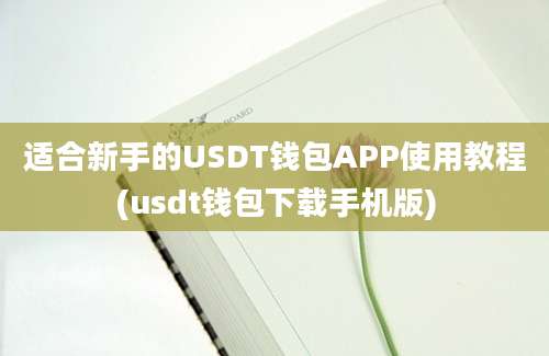 适合新手的USDT钱包APP使用教程(usdt钱包下载手机版)