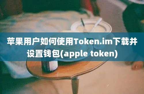 苹果用户如何使用Token.im下载并设置钱包(apple token)