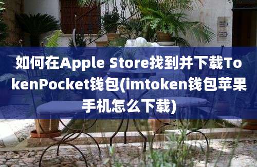 如何在Apple Store找到并下载TokenPocket钱包(imtoken钱包苹果手机怎么下载)