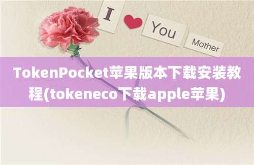 TokenPocket苹果版本下载安装教程(tokeneco下载apple苹果)