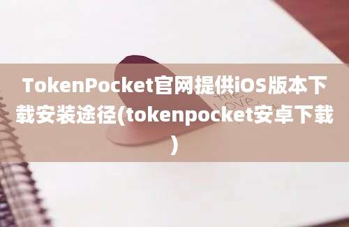 TokenPocket官网提供iOS版本下载安装途径(tokenpocket安卓下载)