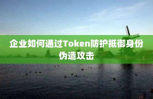 企业如何通过Token防护抵御身份伪造攻击